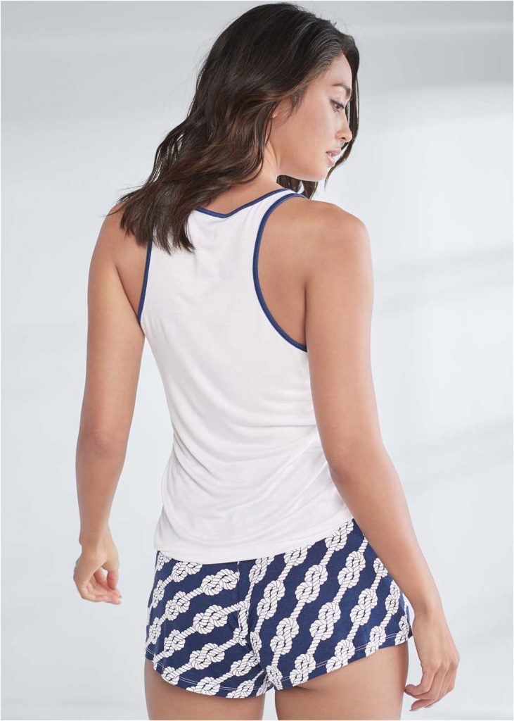 NAUTICAL NIGHTS TANK SLEEP SET