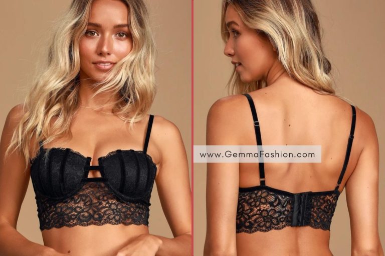 LIVING FANTASY BLACK LACE BALCONETTE BRALETTE